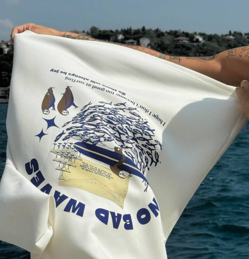 NO BAD WAVES T-SHIRT - 2