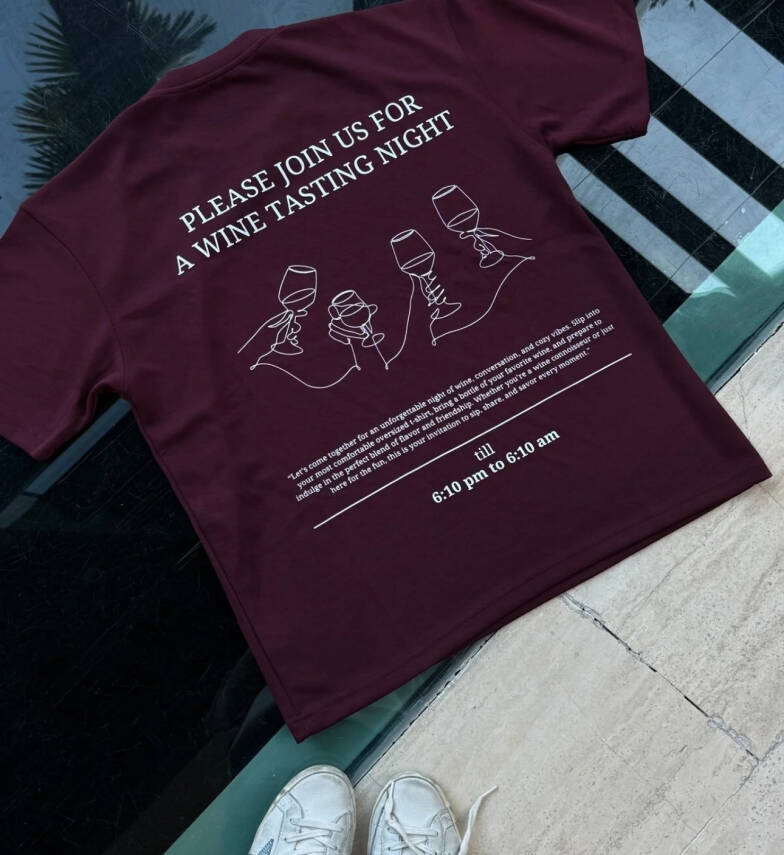 WINE NIGHT T-SHIRT - 4